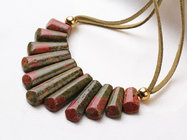 High quality natural necklace set woman Jewelries handmake China style wholesale 6pcs/ set