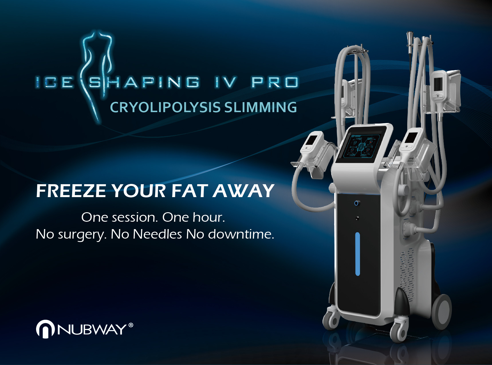 2017 super september product 4 handles multifunction newest fat freezing body slimming cryolipolysis cryotherapy machine