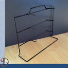 Jewelry display rack / Mult-Hooks Display Rack on table / Metal Hooks Display Stand / One side Countertop Rack
