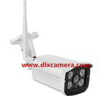 3Mp Outdoor Water-proof Wireless Network Camera WI-FI IP IR Bullet Camera  with Tri-axis Bracket Support 128G SD card