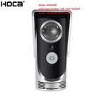 Sliver color 3Mp big lens wide angle Water-proof Smart WIFI video doorbell with indoor ring  remote control by APP