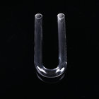For the Indian Market 3*1.5*15mm U Sharp quartz glass tube for thermocouple
