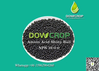 China Amino Acid Compound NPK 16-0-0 Black Shiny Granular supplier