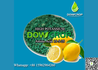 China Amino Acid High Potassium Water Flush Fertilizer 15-5-25 supplier