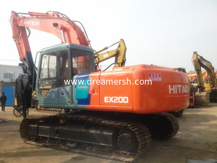 China Japan made USED Hitachi excavator EX200-3 with Jack hammer used excavator $18000 supplier