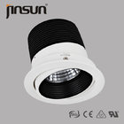 Aluminum luxury ceiling lights two rings rotating 20w LED downlight with Ra>82 and IP40 and SAA, CE, RoHS certificates