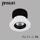 high quality 4W-60w Aluminumrecessed lights  rotating lighting fixture  with housing color white elegant Ra90