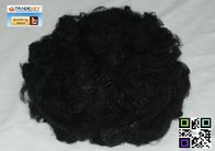 Black color Polyester Staple Fiber/Chemical Fiber/Synthetic Fiber/PSF HCS/ HCS RW