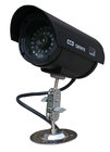 Outdoor Fake Security Plastic Bullet Cameras with LED light