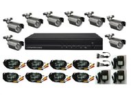 8CH H.264 DVR Kits, 8PCS Waterproof Bullet Analog CCTV Cameras DR-7508AV502A