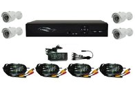 CCTV Security Kits 4CH Standalone DVR and 700TVL IR Bullet Waterproof Cameras