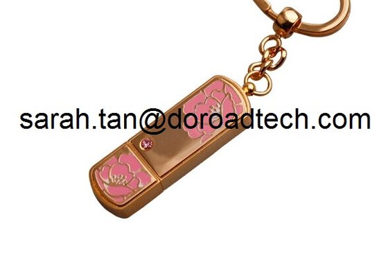 Cheap Price Metal Flower Design Flash Drive USB China Wholesale, Metal USB Memory Sticks