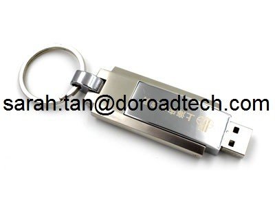 Wholesale and Retail New USB Flash Drive Metal USB 2.0 Flash Disk