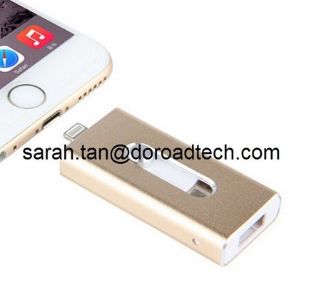 3 in 1 Plug and Play Best Quality High Speed OTG USB Flash Drive for iProducts