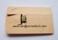 Customized LOGO Printing Wooden Name Card High-speed USB Flash Drives