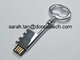 Wholesale Cute Key Metal USB Flash Drives, True Capacity USB Pendrive