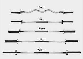 China 20KG hard chrome 2200mm olympic barbell bar, weightlifting bar, Crossfit barbell bar supplier