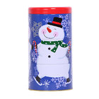 Christmas tin, gift tin, decorative tin, metal packaging, promotional tin,multi-layer tin