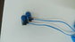 in ear high quality earphone with mic in blue color (MO-EM003)