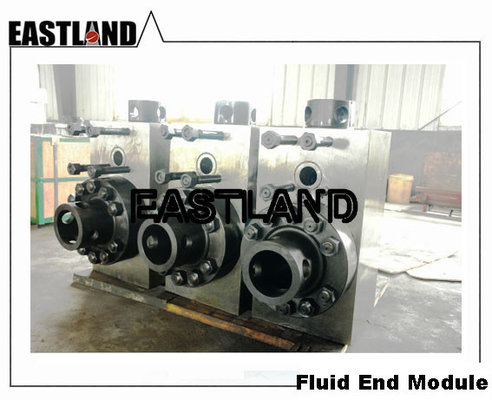 China Weatherford EWS446 Triplex Piston Pump Fluid End Module Studded supplier