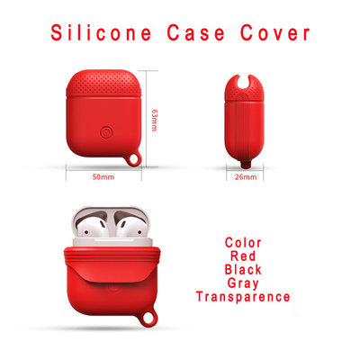 China Protective Shockproof Silicone Case for Airpods 1st/2nd Charging Case supplier