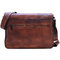 Men's Distressed Full Grain Leather Messenger Bag, Leather Bag, Cross Body Bag, Briefcase supplier