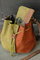 leather woman bag baggy shape Maja multicolor Ladybuq art design supplier