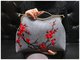 Purse retro frame and fabric Liberty Women's Noble Rose Embroidered Beaded Sequin Evening Clutch Wedding Party Purse Vin supplier
