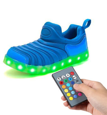 China Men Women Remote Control LED Shoes Rechargeable Function For Parties supplier