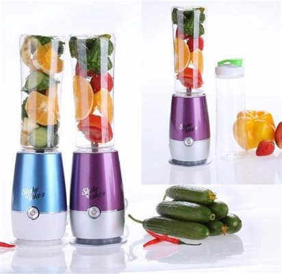 China Multipurpose Portable Juicer Cup / Mini Smoothie Maker 350W Max Speed 20000 RPM supplier