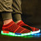 Street Dance Light Up Gym Shoes With Lights On The Bottom , Adults Neon Light Up Shoes supplier