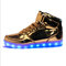 Young Fashional Rechargeable LED Sneakers With Light Safe Built - In Lithium Batteries supplier