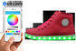App Controlled Light Up Shoes , Custom  Simulation Led Luminous Shoes supplier