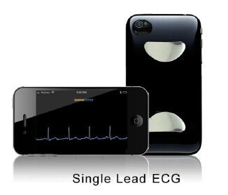 China Portable Bluetooth Cardiac Check Recorder Case Mobile ECG Monitor supplier