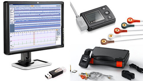 China ECG Holter Software Mini 7 Days ECG Holter Recorder Monitor BORSAM supplier