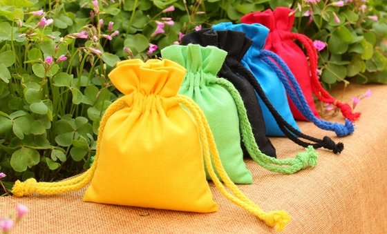 drawstring cotton bag/canvas bag