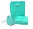 Tiffany blue jewelry package bag & box customized logo as your reqest