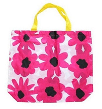 nylon shopping tote bag with beautiful printing