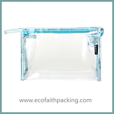 clear transparent pvc bag, pvc cosmetic bag, water proof pvc bag