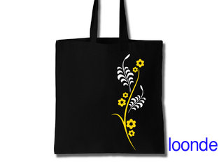 China Cotton Tote Bag Women Flowers I - Tote Bag for Women by loonde GOOD price and best server 9887 supplier