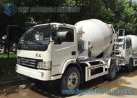 6 Cbm T King Concrete Mixer Truck 4100 MM Wheelbase Yuchai 130 Hp Engine
