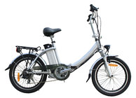 China Girls 250W 36V / 10Ah  Folding Lithium Electric bicycle / e bike with CE distributor