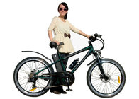 China Girls Racing MTB Foldable Electric Bicycle , High Speed Mountain e-Bike 26 PAS System distributor