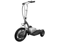 China Three wheel sliver Zappy Electric trike Scooter 350W with Permanent magnet DC motor distributor