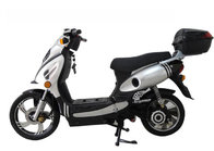 China Sliver Geared Motor Adult Electric Motorcycle , 48V 1100W E Scooter distributor