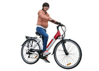 China Alloy Frame Fastest City Electric Road Bike , Electric Powered Bicycle distributor