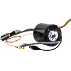 Multi-Wire Through Bore Slip Ring Transferring High Frequency & USB Signals for Video Surveillance