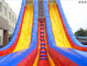 0.55mm PVC vinyl material used inflatable slide, 7m high inflatable fun slide inflatable dry slide for children