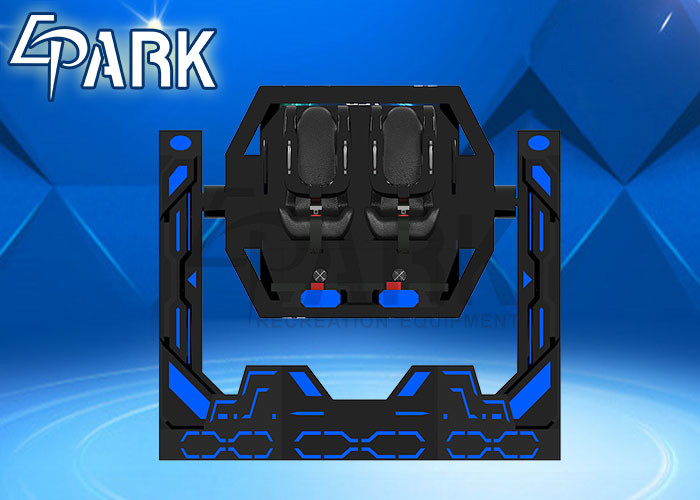 EPARK high technology 1080 rotating spin vr virtual reality chair roller coaster 2 seats for sale