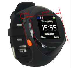China Elder Tracking Watch (with SIM)GPS positioning Smart Bluetooth Watch Phone---s888 supplier